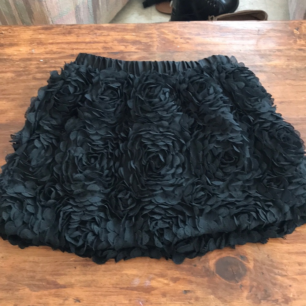 Black skirt
